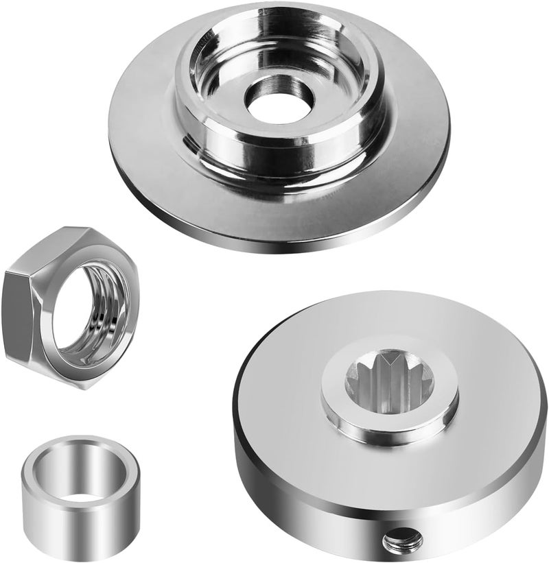 AQBB Blade Kit Hardware Compatible with Echo SRM Trimmer Blade Hardware/Upper Lower Adapter Plate Kit Fits SRM-225，Fit All SRM Family. Except The High Torque Version，C535000160 ，90051100010 - Image 1